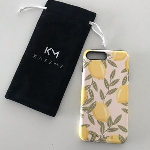 IPHONE 7 PLUS CASE LEMONS PERFECT CONDITION